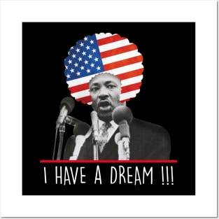 Martin Luther King I Have A Dream Posters and Art